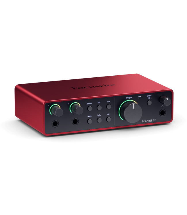 Focusrite Scarlett 2i2 4th Gen USB Audio Interface