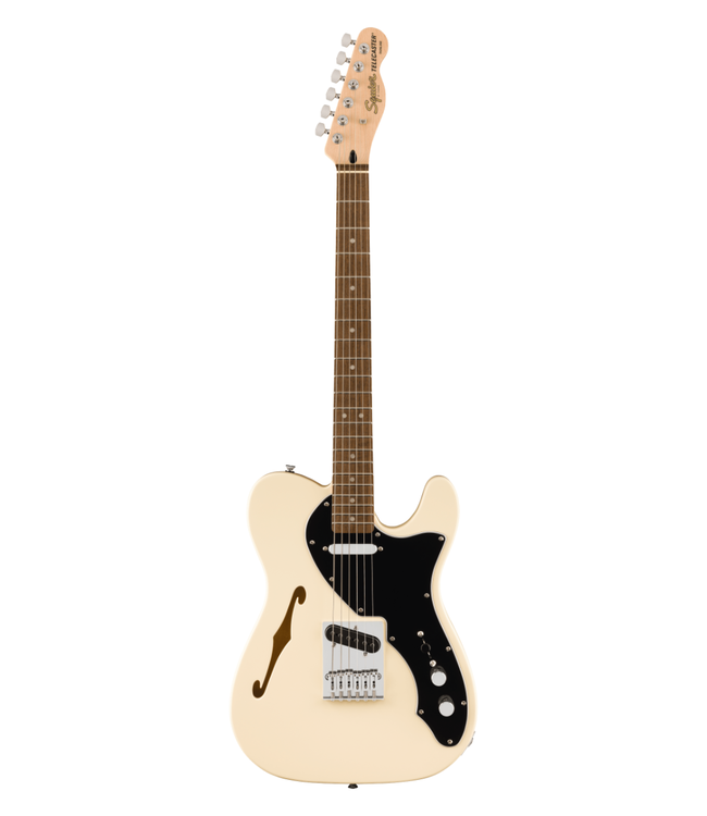 Squier Affinity Telecaster Thinline - Laurel Fretboard, Olympic White