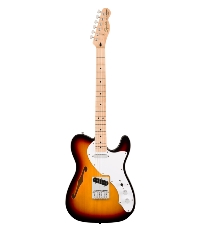 Squier Squier Affinity Telecaster Thinline - Maple Fretboard, 3-Colour Sunburst