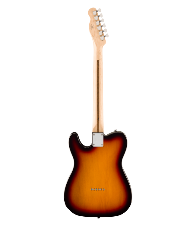 Squier Affinity Telecaster Thinline - Maple Fretboard, 3-Colour Sunburst