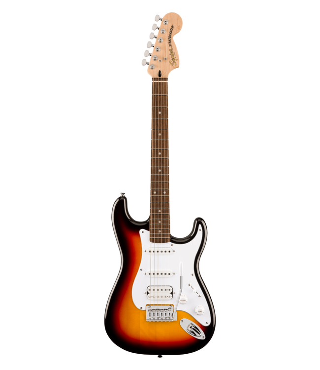 Squier Affinity Stratocaster Junior HSS - Laurel Fretboard, 3-Colour Sunburst