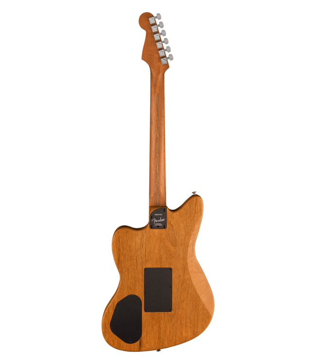 Fender American Acoustasonic Jazzmaster All-Mahogany - Ebony Fretboard, Bourbon Burst