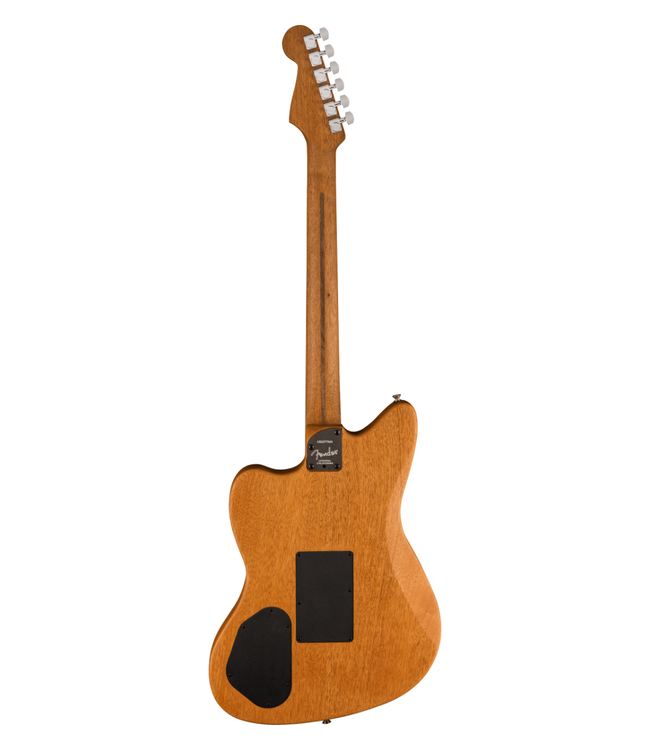 Fender American Acoustasonic Jazzmaster All-Mahogany - Ebony Fretboard, Natural