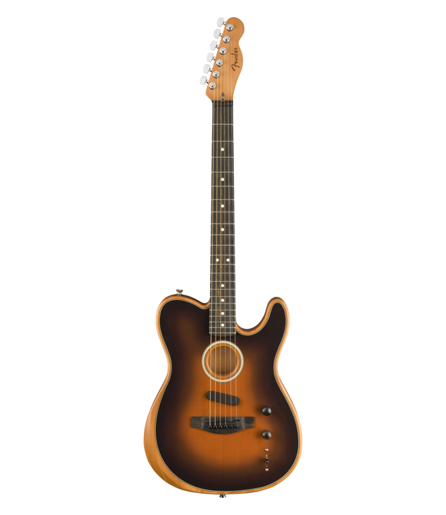 Fender Fender American Acoustasonic Telecaster - Ebony Fretboard, Sunburst