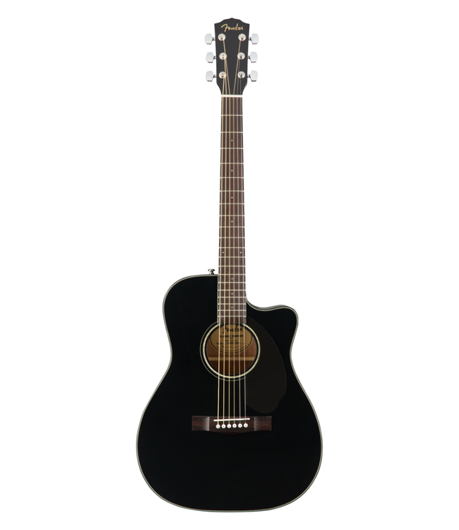 Fender CC-60SCE Concert - Walnut Fretboard, Black