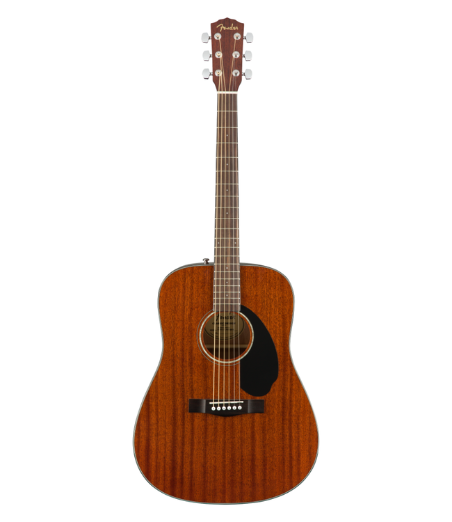 Fender CD-60S Dreadnought - Walnut Fretboard, All-Mahogany