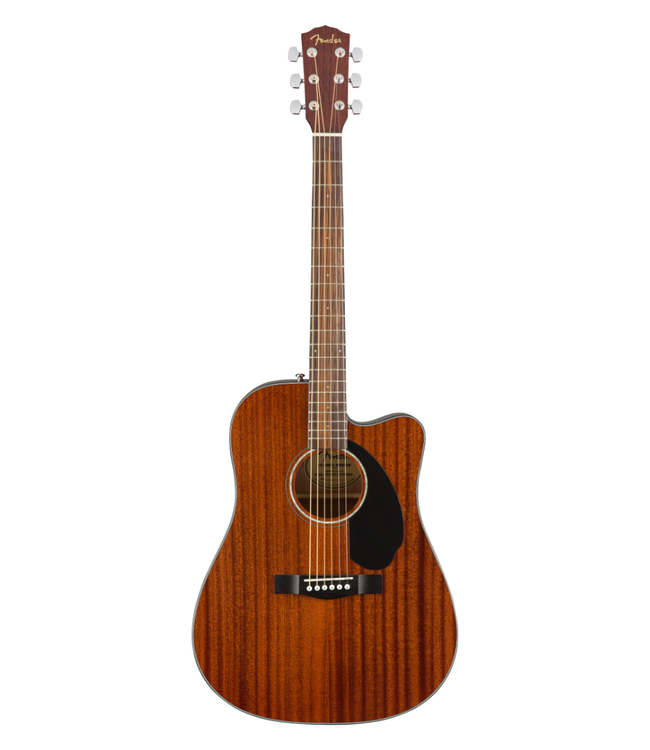 Fender CD-60SCE Dreadnought Cutaway - Walnut Fretboard, All-Mahogany