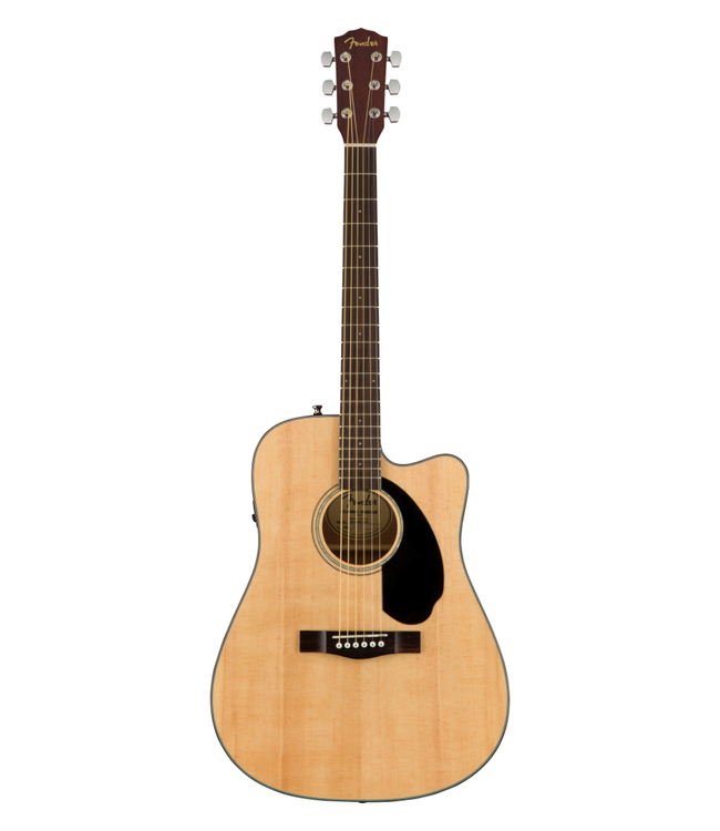 Fender CD-60SCE Dreadnought Cutaway - Walnut Fretboard, Natural