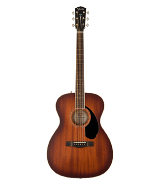 Fender Fender Paramount PO-220E Orchestra All-Mahogany - Ovangkol Fretboard, Aged Cognac Burst