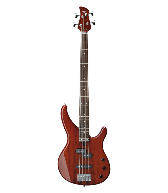 Yamaha TRBX174 Exotic Wood Bass - Root Beer