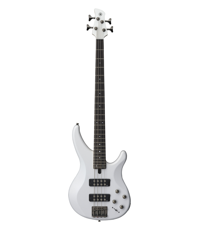 Yamaha TRBX304 Bass - Rosewood Fretboard, White