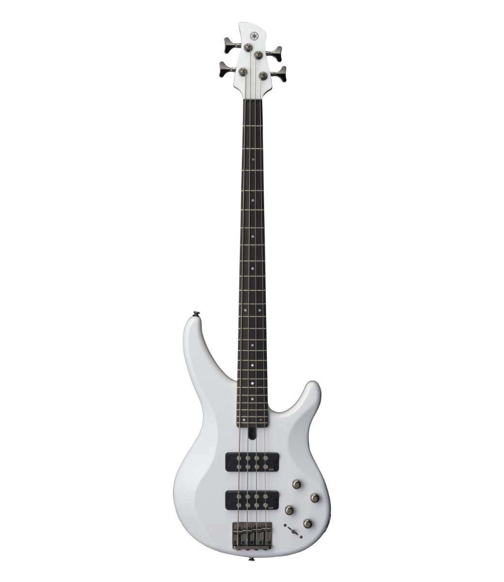 ベース TRBX304 White Yamaha TRBX304 Bass - Rosewood Fretboard, White - Get Loud Music