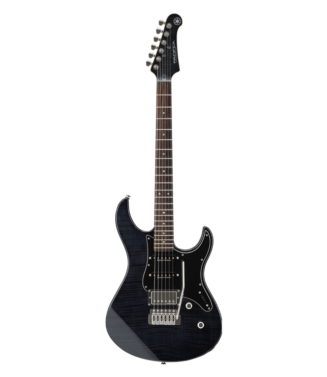 Yamaha Yamaha Pacifica 612VII Flamed Top - Rosewood Fretboard, Translucent Black