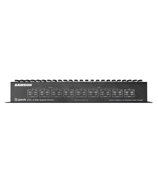 Samson S-Patch Plus 48-Point Balanced Patchbay