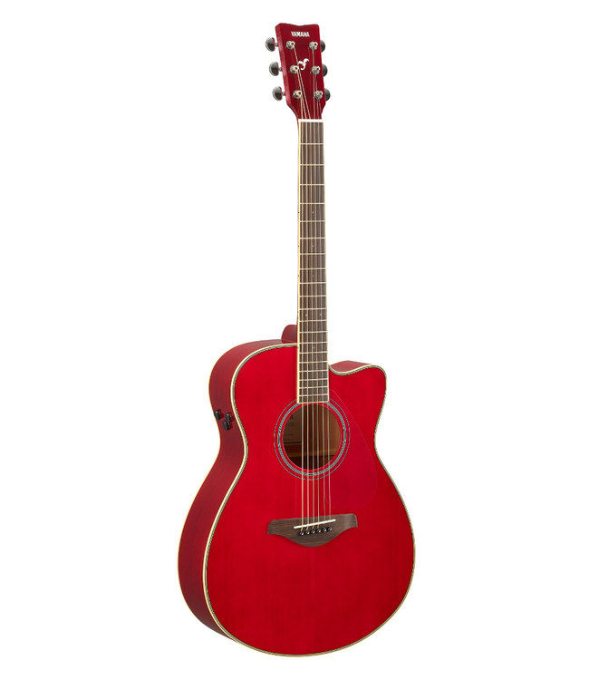 Yamaha TransAcoustic FSC-TA Concert Cutaway - Ruby Red