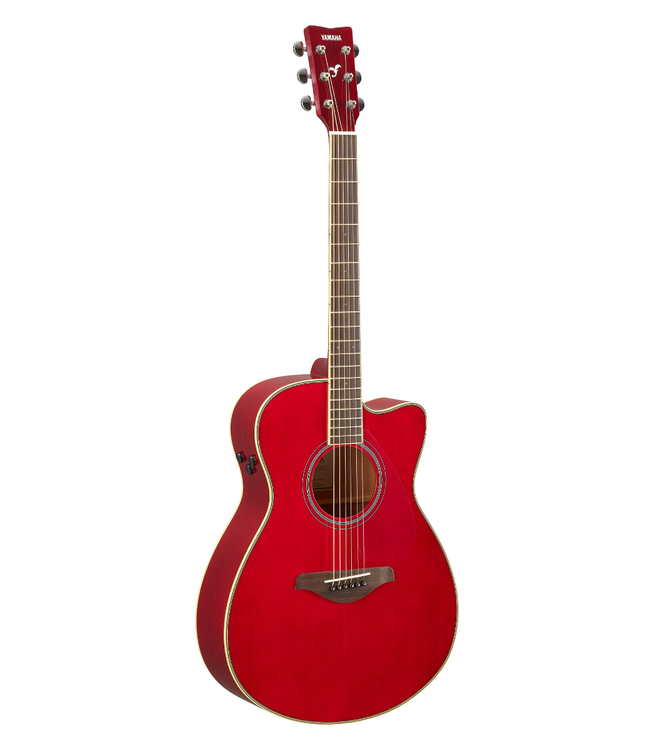 Yamaha Yamaha TransAcoustic FSC-TA Concert Cutaway - Ruby Red