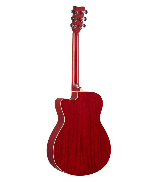 Yamaha TransAcoustic FSC-TA Concert Cutaway - Ruby Red