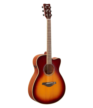 Yamaha Yamaha TransAcoustic FSC-TA Concert Cutaway - Brown Sunburst