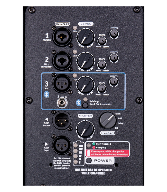 Yorkville EXM-Mobile Compact Battery-Powered PA System