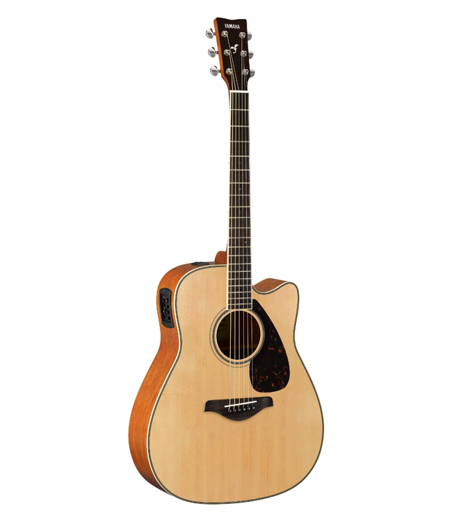 Yamaha FGX820C Dreadnought Cutaway - Natural