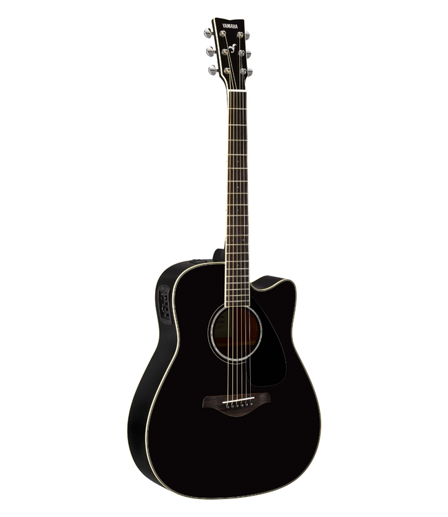 Yamaha FGX830C Dreadnought Cutaway - Black