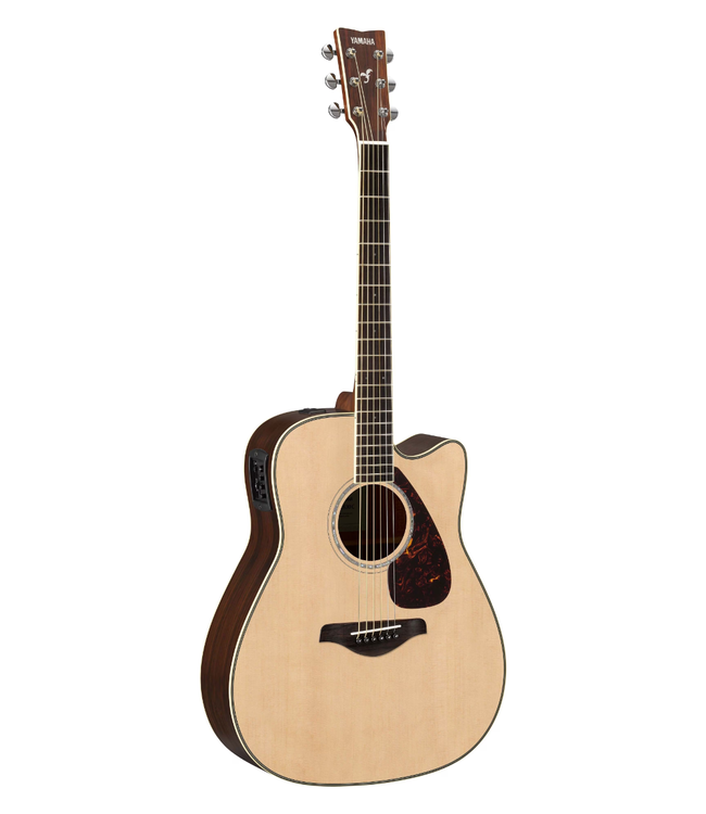 Yamaha FGX830C Dreadnought Cutaway - Natural