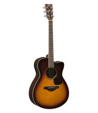 Yamaha Yamaha FSX830C Concert Cutaway - Brown Sunburst