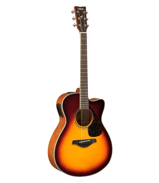 Yamaha Yamaha FSX820C Concert Cutaway - Brown Sunburst