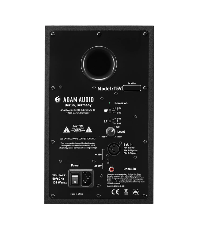 Adam Audio T5V Active 2-Way Studio Monitor