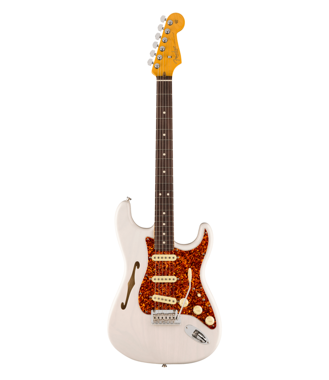Fender Fender American Professional II Stratocaster Thinline - Rosewood Fretboard, White Blonde