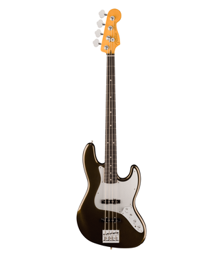 Fender Fender American Ultra II Jazz Bass - Ebony Fretboard, Texas Tea