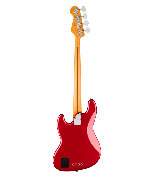 Fender American Ultra II Jazz Bass - Maple Fretboard, Sinister Red