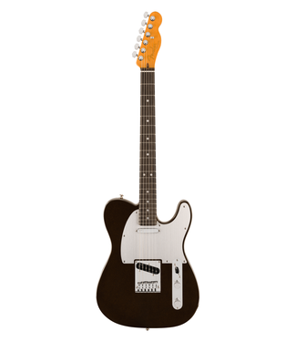 Fender Fender American Ultra II Telecaster - Ebony Fretboard, Texas Tea