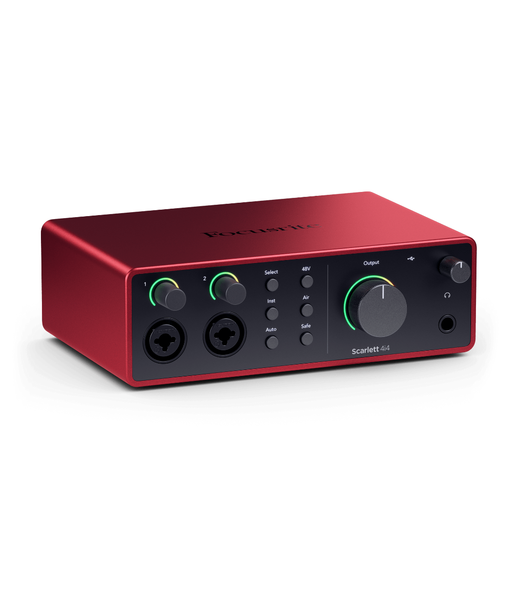 Focusrite Scarlett 4i4 3rd Gen USB Audio Interface, for