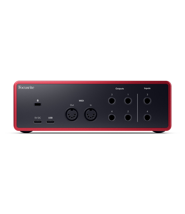 Focusrite Scarlett 4i4 4th Gen USB Audio Interface