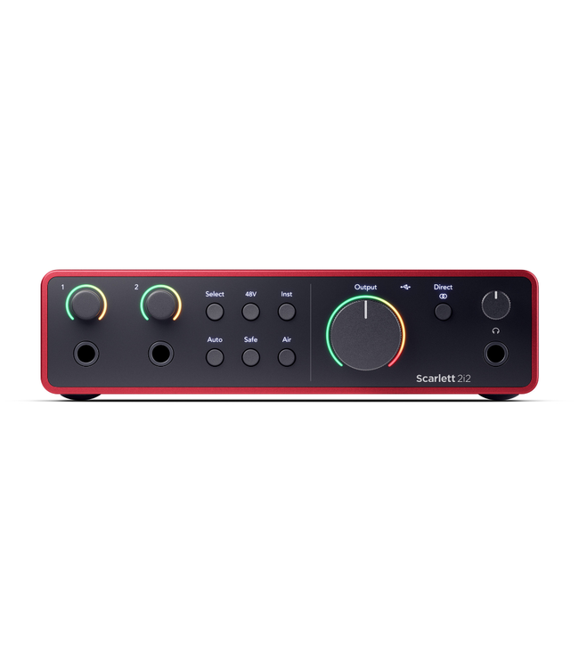 Focusrite Scarlett 2i2 4th Gen USB Audio Interface
