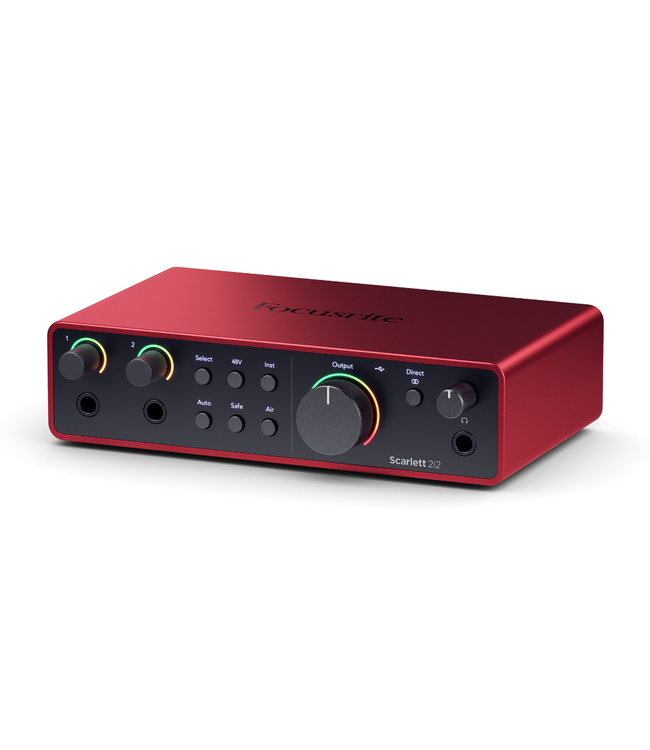 Focusrite Scarlett 2i2 4th Gen USB Audio Interface