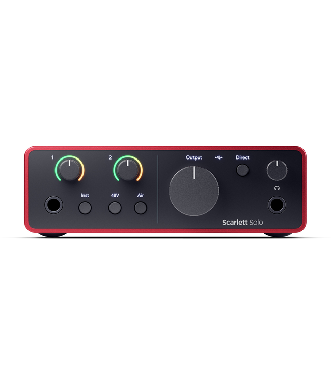 Focusrite Scarlett Solo 4th Gen USB Audio Interface