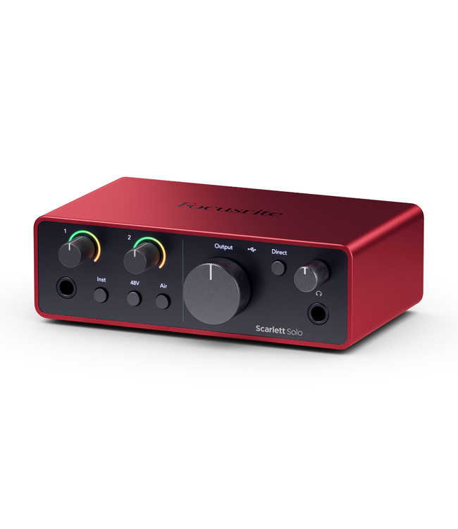 Focusrite Scarlett Solo 4th Gen USB Audio Interface