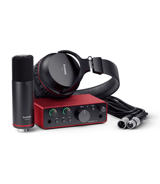 Focusrite Focusrite Scarlett Solo 4th Gen USB Audio Interface Studio Bundle