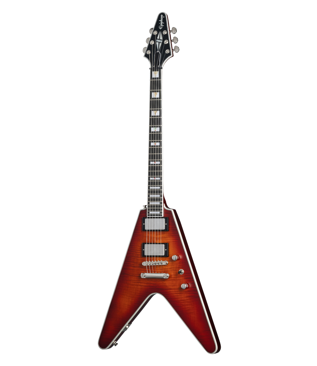 Epiphone FlyingV 2016 フライングV Epiphone Flying V Prophecy - Aged Bengal Tiger Burst - Get Loud Music