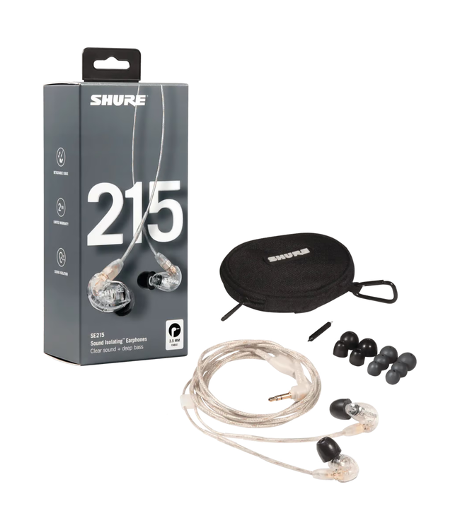 Shure SE215 Professional Sound Isolating Earphones