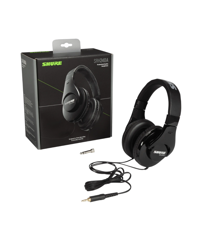 Shure SRH240A Professional Quality Headphones