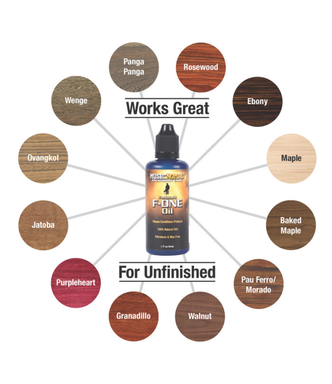MusicNomad F-One Fretboard Oil