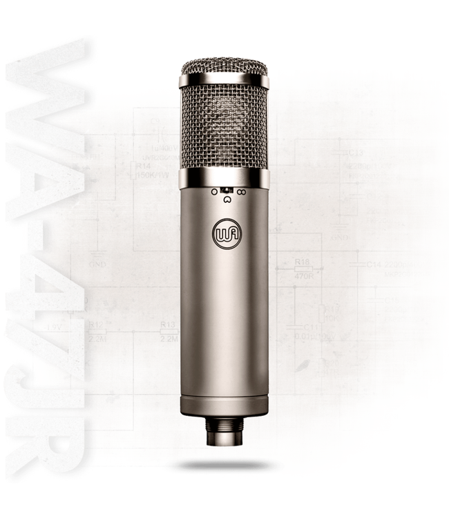 Warm Audio WA-47JR Multi-Pattern Large Diaphragm FET Condenser Microphone