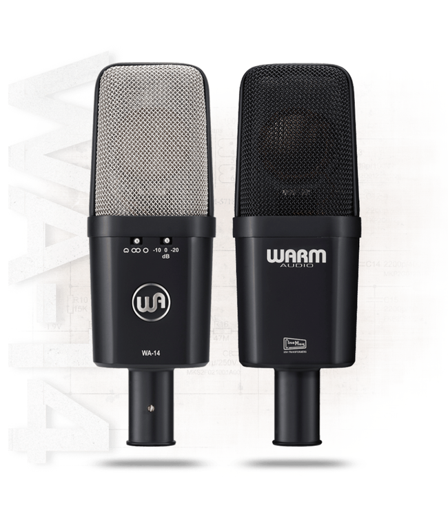Warm Audio WA-14 Multi-Pattern Large Diaphragm Condenser Microphone