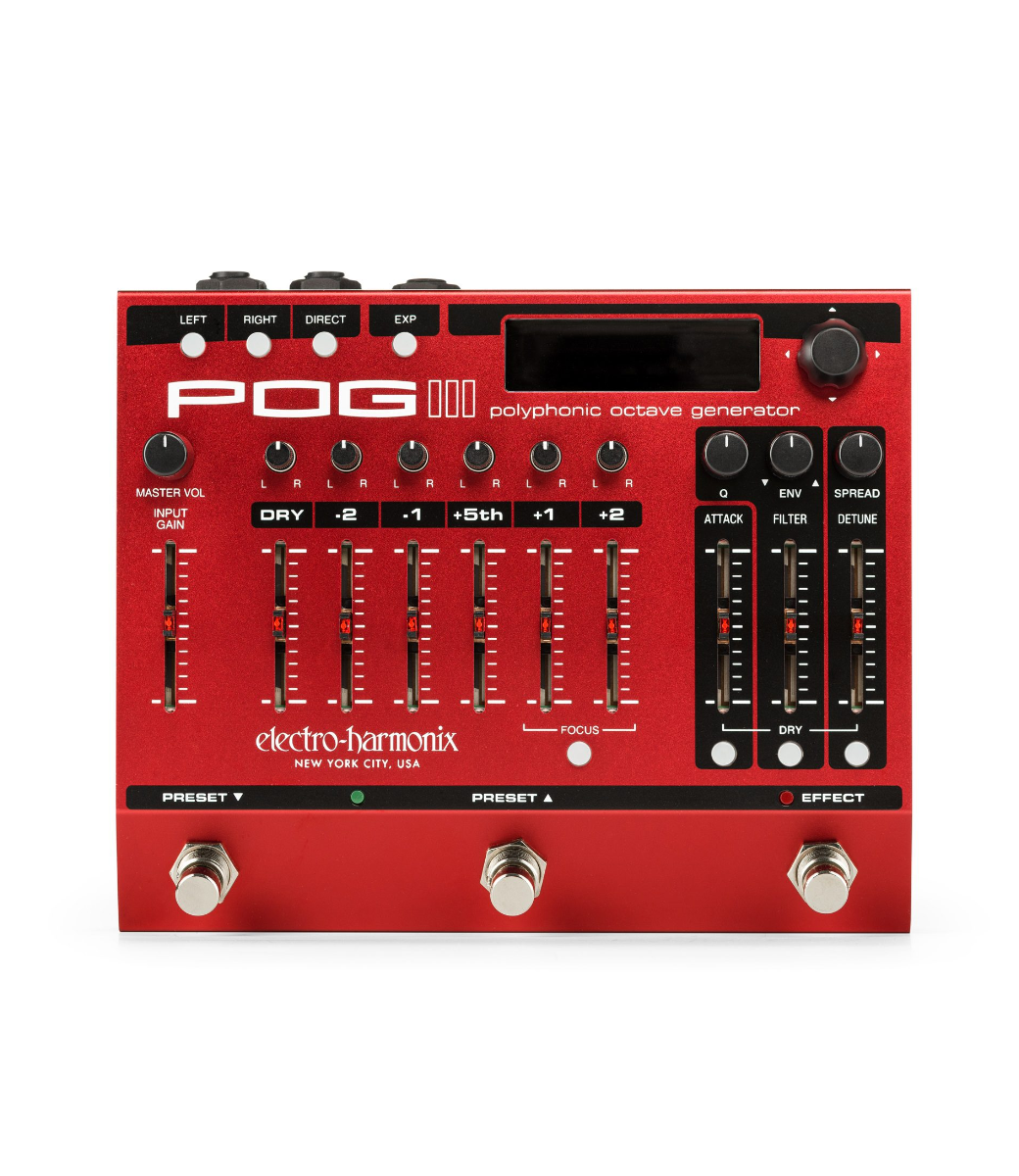 Electro-Harmonix POG3 Polyphonic Octave Generator Pedal
