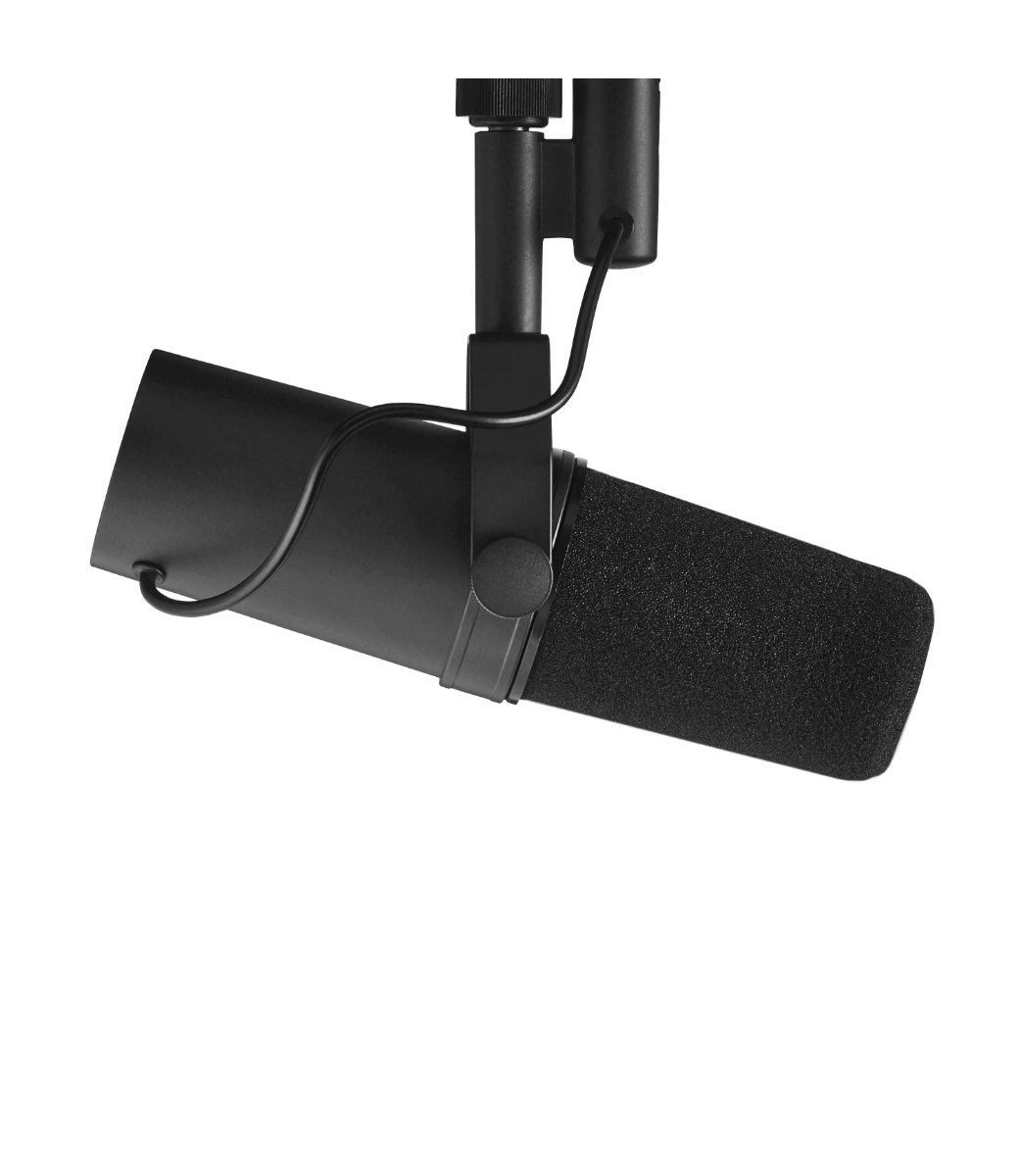 Shure SM7B Dynamic Cardioid Microphone - Get Loud Music