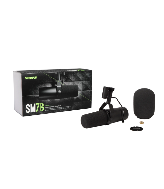 Shure SM7B Cardioid Dynamic Microphone