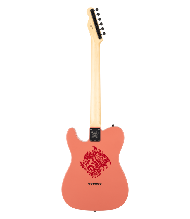 Fender Monster Hunter Rathalos Telecaster - Rosewood Fretboard, Rathalos Red